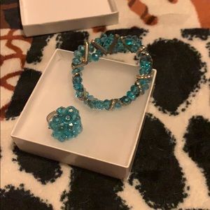 FREE WITH PURCHASE Handmade ring and bracelet .